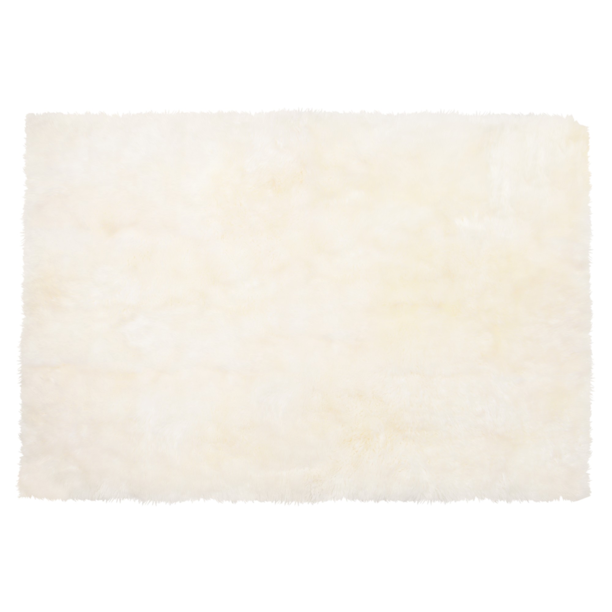 John Lewis Sheepskin Rug, L180 x W120cm, Ivory